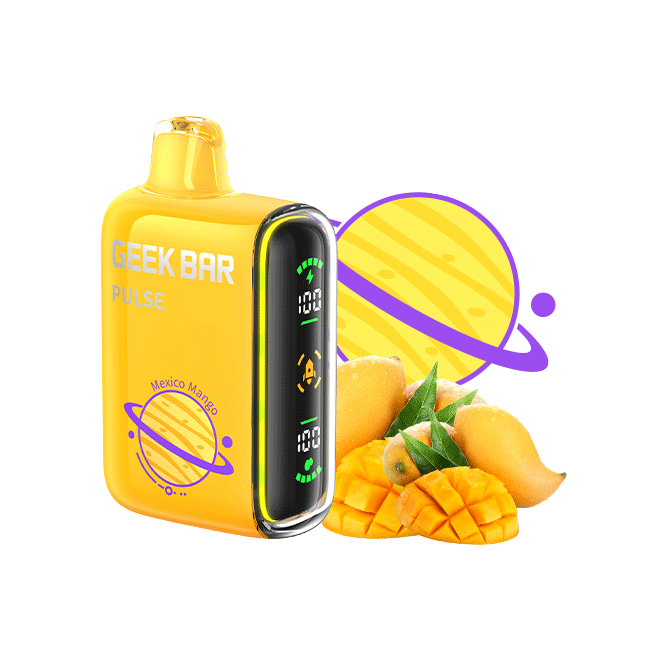Mexico Mango Flavors Fruit Planet Edition Geek Bar Pulse Disposable Vape - NICEPRO.US