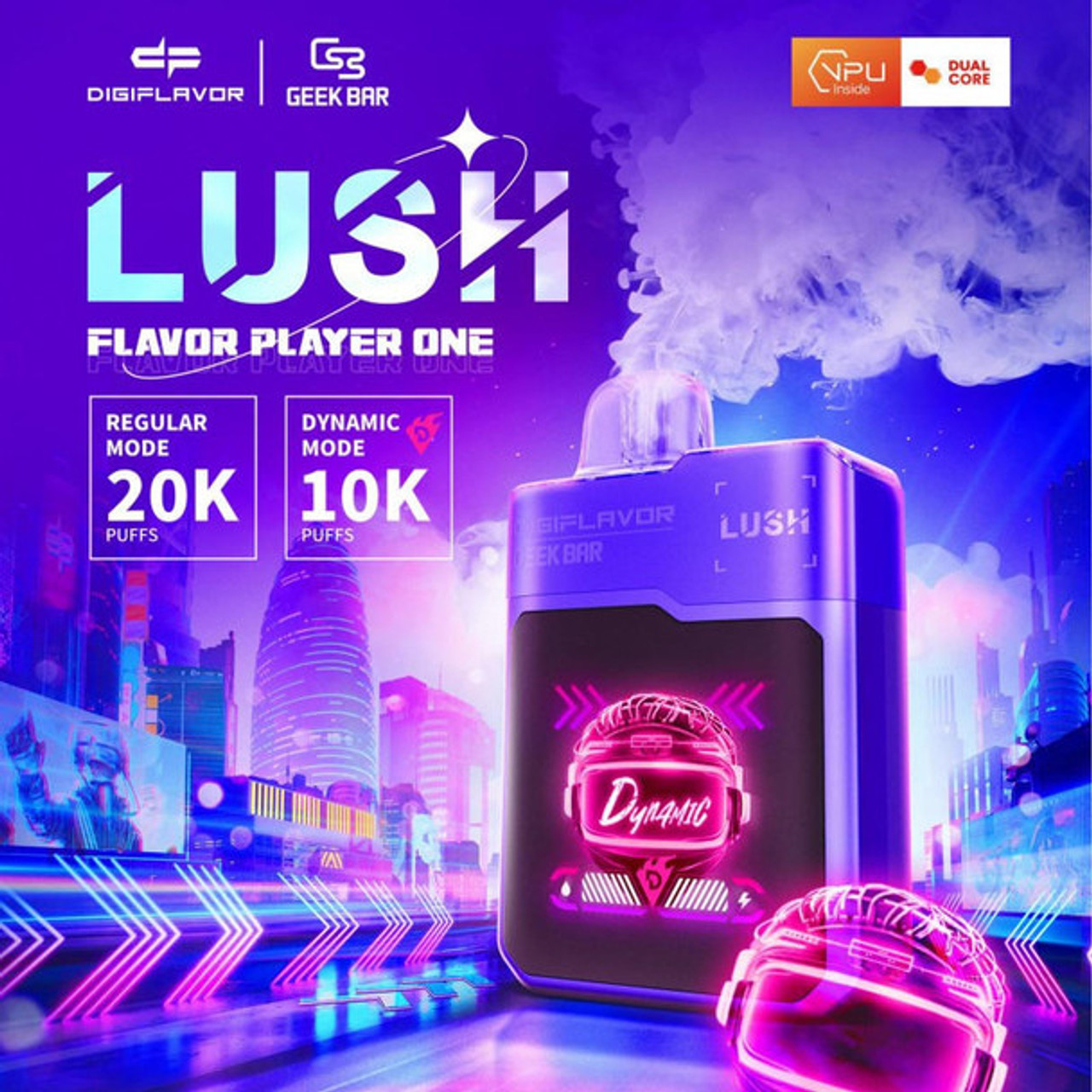 Strawberry FAB Flavor Geek Bar * Digiflavor lush 20K Disposable Flavors| - NICEPRO.US