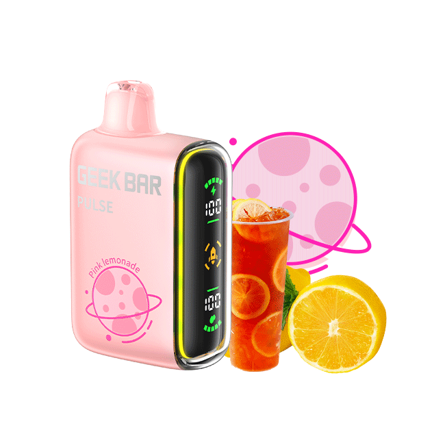 Pink Lemonade Flavors Fruit Planet Edition Geek Bar Pulse Disposable Vape - NICEPRO.US